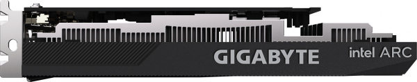 Видеокарта Gigabyte PCI-E 4.0 GV-IA380WF2OC-6GD INTEL Arc A380 WindForce 6144Mb 64 GDDR6 2039/16000 HDMIx1 DPx1 HDCP Ret