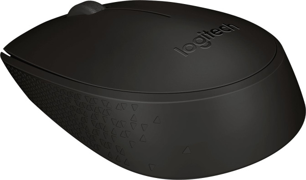 Мышь Logitech M171 черный/серый оптическая (1000dpi) беспроводная USB для ноутбука (2but)