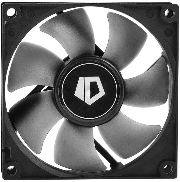 Вентилятор ID-Cooling NO-8025-SD 80x80mm черный 3-pin 21dB 60gr Ret