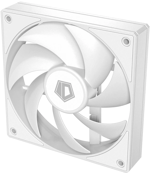 Вентилятор ID-Cooling AF-125-W 120x120mm белый 4-pin 14-30dB 170gr Ret