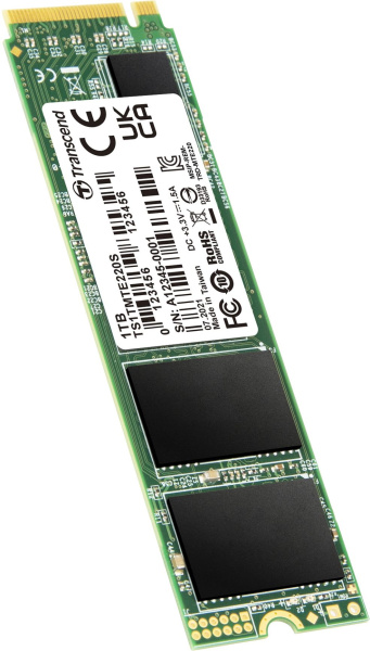 Накопитель SSD Transcend PCIe 3.0 x4 1TB TS1TMTE220S 220S M.2 2280 1.2 DWPD