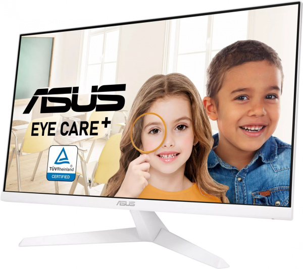 Монитор Asus 27" VY279HE-W белый IPS LED 1ms 16:9 HDMI матовая 250cd 178гр/178гр 1920x1080 75Hz VGA FHD 4.21кг