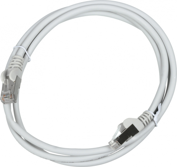 Патч-корд Lanmaster LAN-PC45/S5E-1.5-GY FTP RJ-45 вил.-вилка RJ-45 кат.5E 1.5м серый LSZH (уп.:1шт)