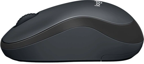 Мышь Logitech Silent M220 темно-серый/черный оптическая (1000dpi) silent беспроводная USB2.0 (2but)