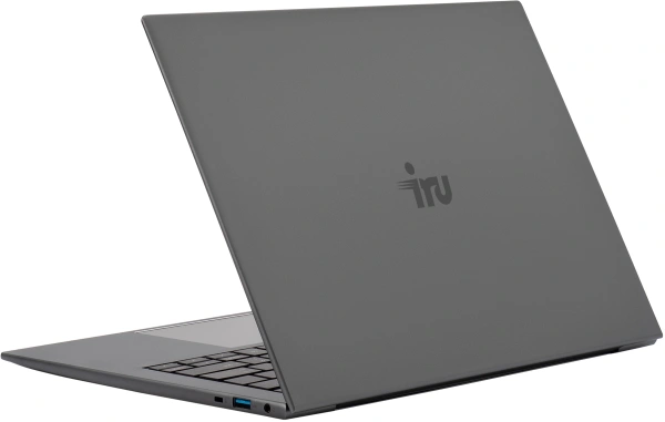 Ноутбук IRU Planio 14INP N-series N100 8Gb SSD256Gb Intel UHD Graphics 14" IPS FHD (1920x1080) Free DOS grey WiFi BT Cam 5000mAh (2023733)