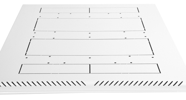 Шкаф коммутационный ЦМО (ШТК-М-22.6.10-3ААА) напольный 22U 600x1020мм пер.дв.металл задн.дв.стал.лист 2 бок.пан. направл.под закл.гайки 330кг серый 855мм 73.44кг 180град. 1140мм IP20 металл