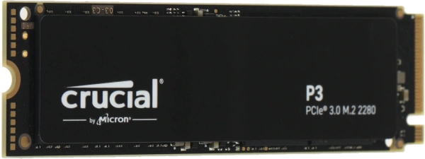 Накопитель SSD Crucial PCIe 3.0 x4 4TB CT4000P3SSD8 P3 M.2 2280