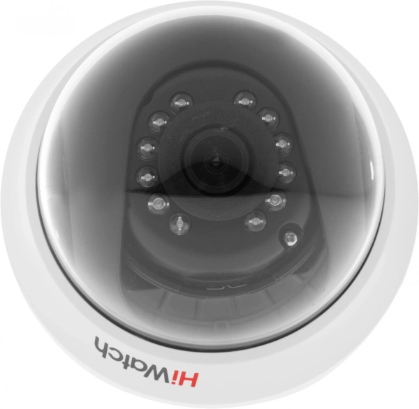 Камера видеонаблюдения аналоговая HiWatch DS-T201(B) (2.8 mm) 2.8-2.8мм HD-CVI HD-TVI цветная корп.:белый