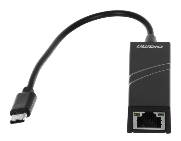 Сетевой адаптер Fast Ethernet Digma D-USBC-LAN100 USB Type-C (упак.:1шт)