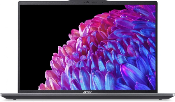 Ноутбук Acer Swift Go 14 SFG14-63-R8U9 Ryzen 5 8645HS 16Gb SSD1Tb AMD Radeon 14" OLED 2.8K (2880x1800) Windows 11 Home metall WiFi BT Cam (NX.KTSCD.002)