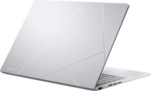 Ноутбук Asus Zenbook 14 OLED UX3405MA-QD988 Core Ultra 5 125H 16Gb SSD512Gb Intel Arc 14" OLED FHD+ (1920x1200) noOS silver WiFi BT Cam Bag (90NB11R2-M01SN0)