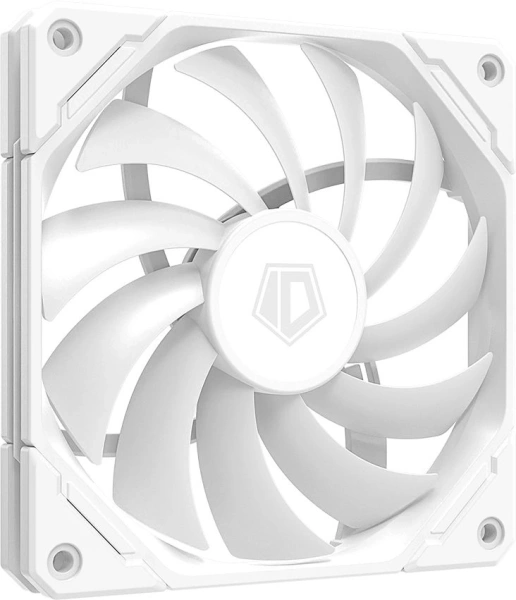 Вентилятор ID-Cooling TF-12015-W 120x120x15mm белый 4-pin 14-35dB 110gr Ret