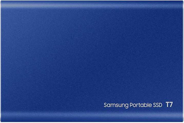 Накопитель SSD Samsung USB-C 1Tb MU-PC1T0H/WW T7 1.8" синий