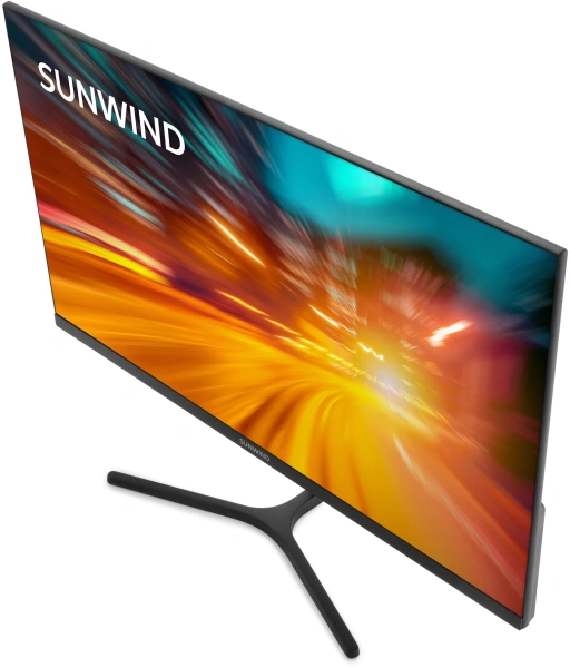 Монитор SunWind 23.8" SM-24FI401 черный IPS LED 1ms 16:9 HDMI матовая 250cd 178гр/178гр 1920x1080 180Hz G-Sync FreeSync DP FHD 2.79кг