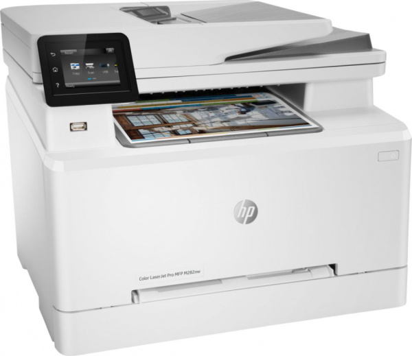 МФУ лазерный HP Color LaserJet Pro M282nw (7KW72A) A4 Net WiFi белый