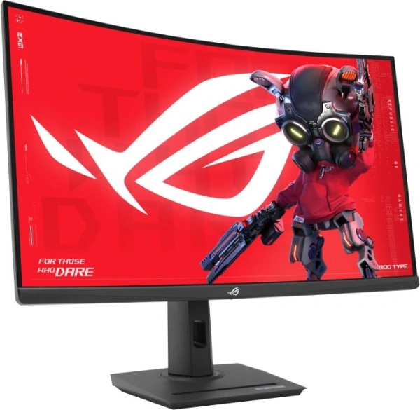 Монитор Asus 31.5" ROG Strix XG32WCS черный VA LED 16:9 HDMI матовая HAS Piv 400cd 178гр/178гр 2560x1440 180Hz DP 2K USB 9.4кг