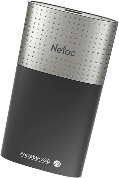 Накопитель SSD Netac USB-C 2000Gb NT01Z9-002T-32BK Z9 1.8" черный