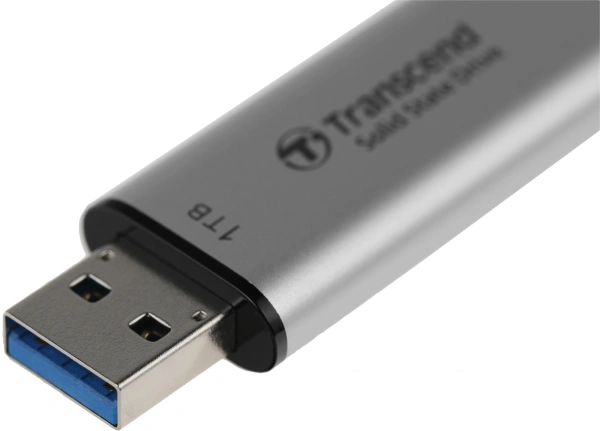 Накопитель SSD Transcend USB-C 1TB TS1TESD310S серебристый USB-A