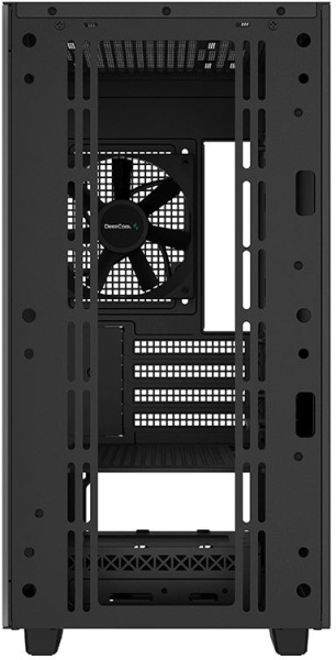 Корпус Deepcool CH370 черный без БП mATX 7x120mm 4x140mm 1xUSB2.0 1xUSB3.0 audio bott PSU