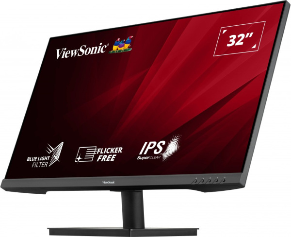 Монитор ViewSonic 31.5" VA3209-MH черный IPS LED 4ms 16:9 HDMI M/M матовая 250cd 178гр/178гр 1920x1080 75Hz VGA FHD 7.3кг