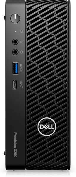 ПК Dell Precision 3260 Compact i7 13700 (2.1) 16Gb SSD1Tb T1000 8Gb CR Windows 11 Professional 64 GbitEth 240W мышь клавиатура черный (3260-7641)