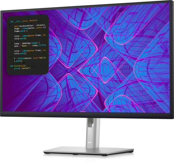 Монитор Dell 27" P2723QE черный IPS LED 5ms 16:9 HDMI матовая HAS Piv 1000:1 350cd 178гр/178гр 3840x2160 60Hz DP 4K USB 7.21кг