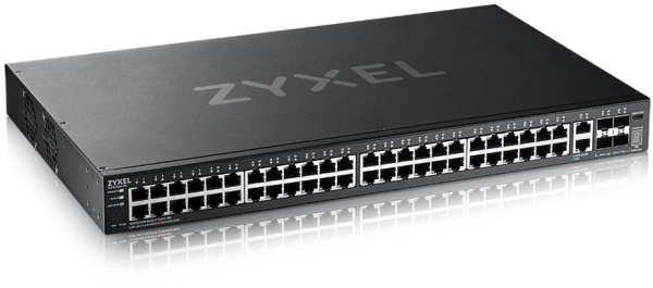 Коммутатор Zyxel NebulaFlex Pro XGS2220-54-EU0101F (L3) 48x1Гбит/с 2x10Гбит/с 4SFP+ управляемый