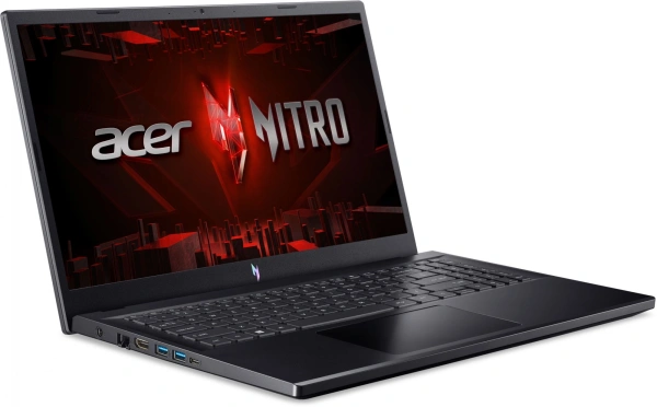 Ноутбук Acer Nitro V 15 ANV15-51-51AT Core i5 13420H 16Gb SSD512Gb NVIDIA GeForce RTX 2050 4Gb 15.6" IPS FHD (1920x1080) noOS black WiFi BT Cam (NH.QNACD.009)