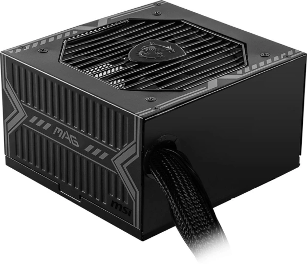 Блок питания MSI ATX 650W MAG A650BN 80+ bronze (20+4pin) APFC 120mm fan 5xSATA Cab Manag RTL