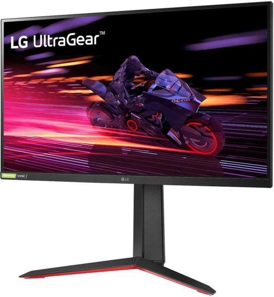 Монитор LG 27" UltraGear 27GP750-B черный IPS LED 16:9 HDMI матовая HAS 400cd 178гр/178гр 1920x1080 240Hz G-Sync FreeSync DP FHD 6кг