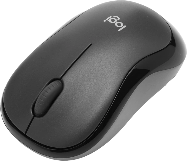 Мышь Logitech Silent M221 черный оптическая (1000dpi) silent беспроводная USB (2but)