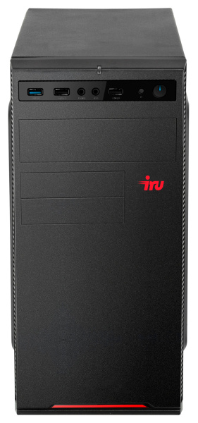 ПК IRU Home 310H5SE MT i5 10400 (2.9) 8Gb SSD240Gb UHDG 630 Free DOS GbitEth 400W черный (1610454)