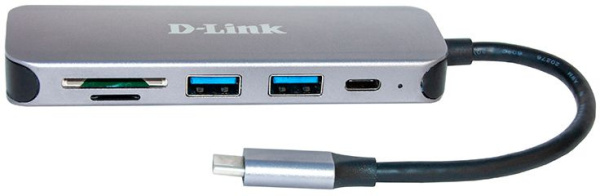 Разветвитель USB 2.0 D-Link DUB-2325 2порт. черный (DUB-2325/A1A)