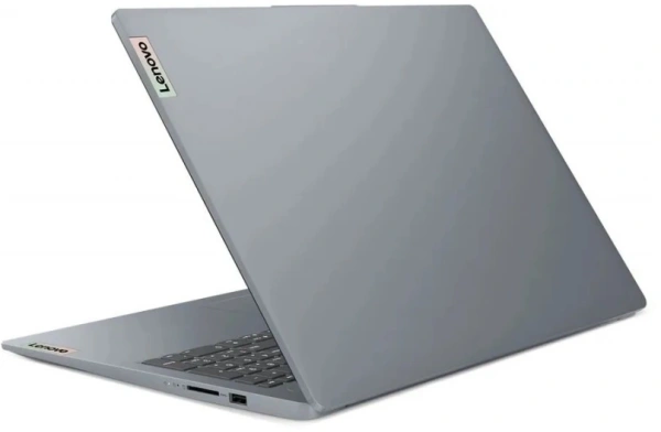 Ноутбук Lenovo IdeaPad Slim 3 15ABR8 Ryzen 7 7730U 16Gb SSD512Gb AMD Radeon 15.6" IPS FHD (1920x1080) noOS grey WiFi BT Cam (82XM00CJRK)