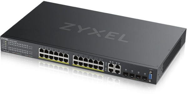 Коммутатор Zyxel NebulaFlex Pro GS2220-28HP-EU0101F 28G 24PoE+ 375W управляемый