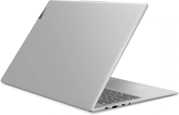 Ноутбук Lenovo IdeaPad Slim 5 16AHP9 Ryzen 5 8645HS 16Gb SSD512Gb AMD Radeon 16" OLED 2K (2048x1280) noOS l.grey WiFi BT Cam (83DD001XRK)