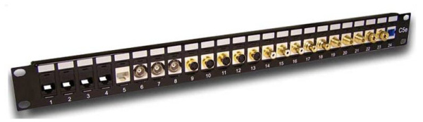 Патч-панель Lanmaster LAN-PP24OK-UTP