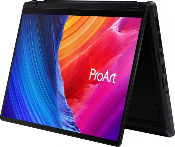 Ноутбук Asus ProArt PX13 OLED HN7306WV-LX014X Ryzen AI 9 HX 370 32Gb SSD1Tb NVIDIA GeForce RTX4060 8Gb 13.3" OLED Touch 3K (2880x1800) Windows 11 Professional black WiFi BT Cam (90NB14L1-M00180)