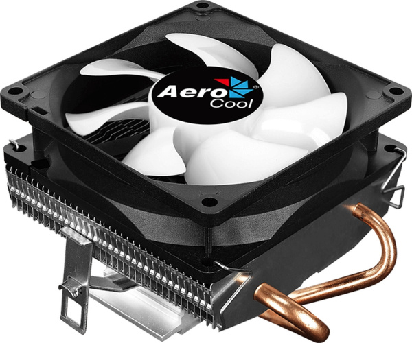 Устройство охлаждения(кулер) Aerocool Air Frost 2 RGB Soc-AM5/AM4/1151/1200/1700 черный/белый 3-pin 26dB Al+Cu 110W 250gr Ret (AIR FROST 2 FRGB 3P)