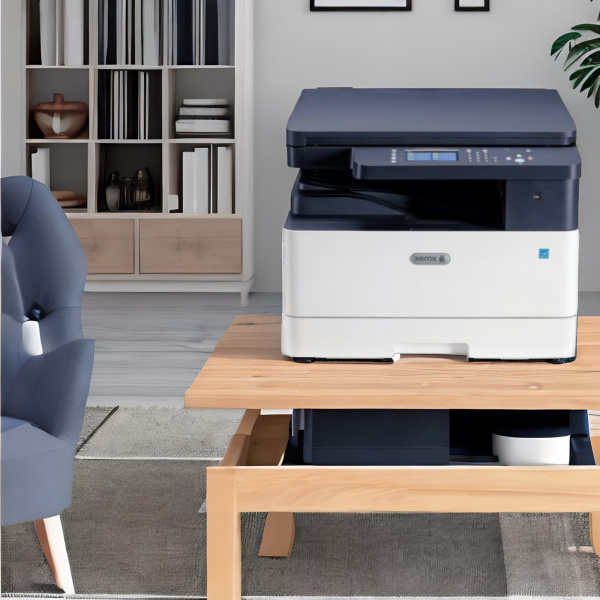 МФУ лазерный Xerox B1025DN (B1025V_B) A3 Duplex Net белый/синий