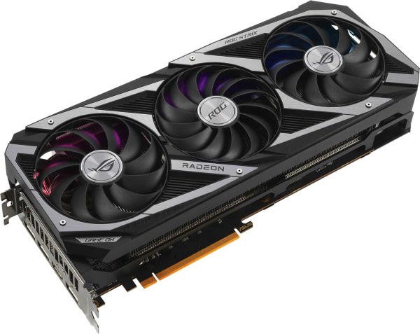 Видеокарта Asus PCI-E 4.0 ROG-STRIX-RX6700XT-O12G-GAMING AMD Radeon RX 6700XT 12Gb 192bit GDDR6 2548/16000 HDMIx1 DPx3 HDCP Ret