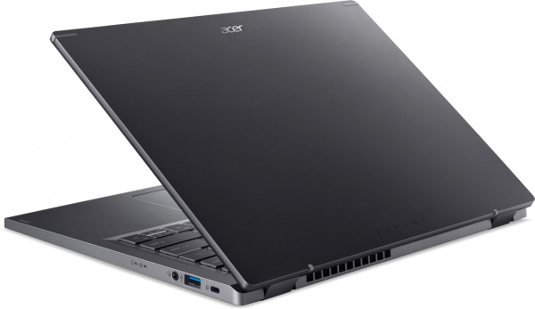 Ноутбук Acer Aspire 5 A514-56M-52QS Core i5 1335U 16Gb SSD512Gb Intel Iris Xe graphics 14" IPS WUXGA (1920x1200) noOS black WiFi BT Cam (NX.KH6CD.003)