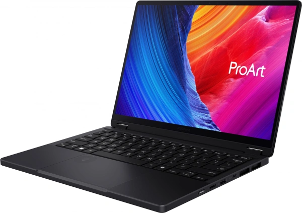 Ноутбук Asus ProArt PX13 OLED HN7306WV-LX014X Ryzen AI 9 HX 370 32Gb SSD1Tb NVIDIA GeForce RTX4060 8Gb 13.3" OLED Touch 3K (2880x1800) Windows 11 Professional black WiFi BT Cam (90NB14L1-M00180)