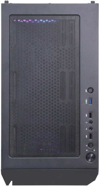 Корпус Accord 3312 черный без БП ATX 2xUSB2.0 1xUSB3.0 audio bott PSU