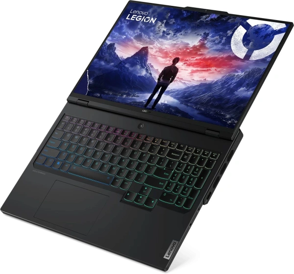 Ноутбук Lenovo Legion Pro 7 16IRX9H Core i9 14900HX 32Gb SSD1Tb NVIDIA GeForce RTX4090 16Gb 16" IPS WQXGA (2560x1600) noOS black WiFi BT Cam (83DE004HRK)