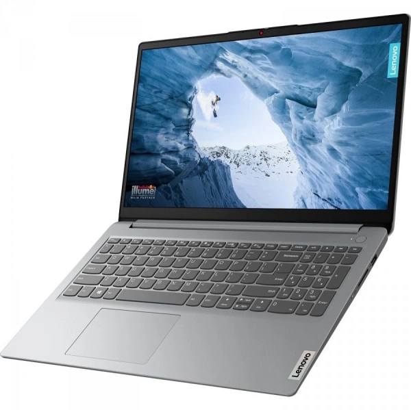 Ноутбук Lenovo IdeaPad 1 15IGL7 Celeron N4020 8Gb SSD256Gb Intel UHD Graphics 600 15.6" TN FHD (1920x1080) noOS grey WiFi BT Cam (82V700EMUE)