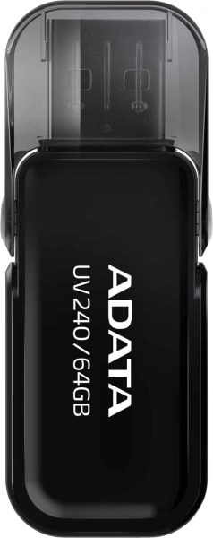 Флеш Диск A-Data 64Gb UV240 AUV240-64G-RBK USB2.0 черный