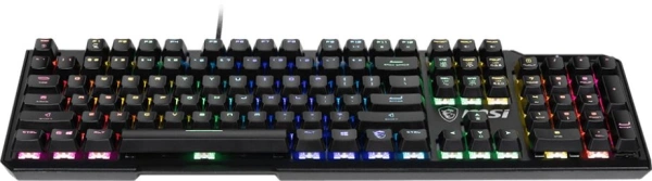 Клавиатура MSI VIGOR GK41 LR RU механическая черный USB Multimedia for gamer LED (S11-04RU248-CLA)