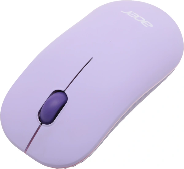 Клавиатура + мышь Acer OCC205 клав:фиолетовый мышь:фиолетовый USB беспроводная slim (ZL.ACCEE.00D)