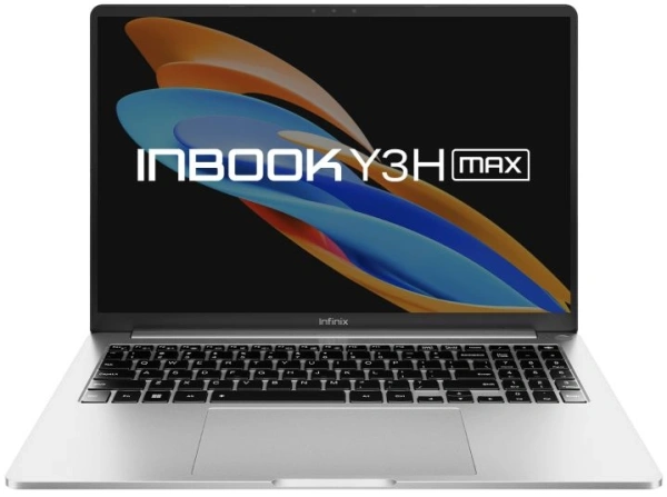 Ноутбук Infinix Inbook Y3H Max YL613H Core i5 12450H 16Gb SSD512Gb Intel Iris Xe graphics 16" IPS FHD (1920x1200) Free DOS Home silver WiFi BT Cam (71008302494)